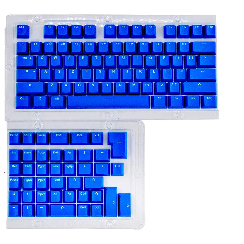 Keycap - در پوش کلید جنس PBT و پشیبانی از RGB رنگ آبی تیره (کیکپ)